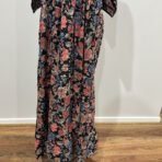 Reyon floral Anarkali dress for women full length maxi ethnic wear