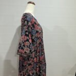 Reyon floral Anarkali dress for women full length maxi ethnic wear