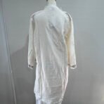White Chikankari cotton kurta set with pants and dupatta by Punjabi Threads Melbourne