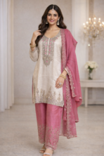 Pure Crush Suit Set for Occasions | Punjabi Threads