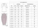 Children's clothing size chart