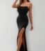 Black Western Dress for Elegant Occasion Wear