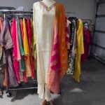 Maslin Suit Banarasi Dupatta Melbourne | Punjabi Threads
