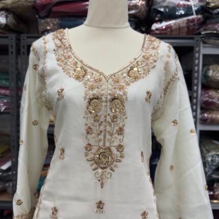 Designer Pakistani Sharara Suit - Punjabi Threads product image 2