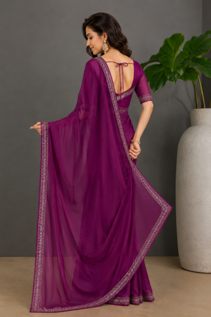 Georgette Fancy Saree Collection - Punjabi Threads product image 2