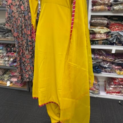 Sunshine Yellow Punjabi Suit Set - Punjabi Threads product image 2