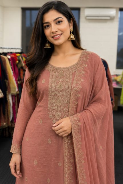Embroidered Sharara Suit - Punjabi Threads product image 2