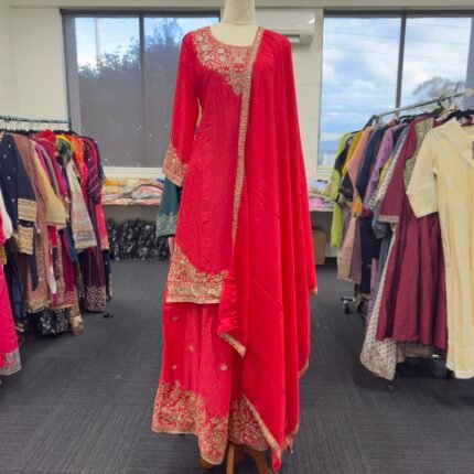 Premium Embroidered Lehenga Suit - Punjabi Threads product image 1