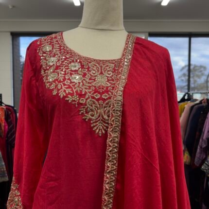 Premium Embroidered Lehenga Suit - Punjabi Threads product image 2