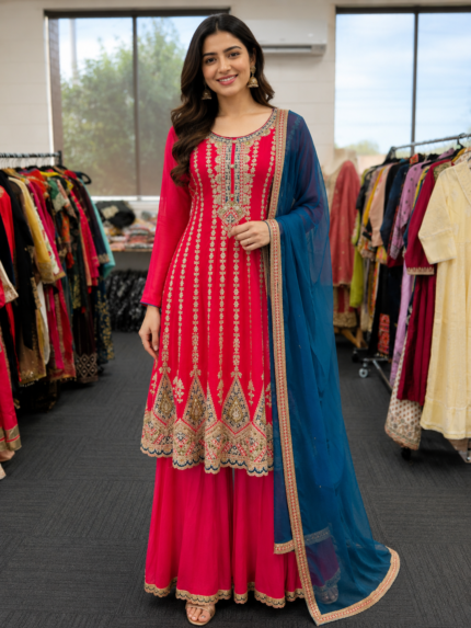 Royal Gulnaar Anarkali - Punjabi Threads product image 2
