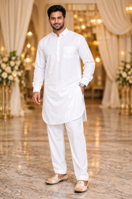 Lachka Wrinkleless Kurta Pajama - Punjabi Threads product image 2