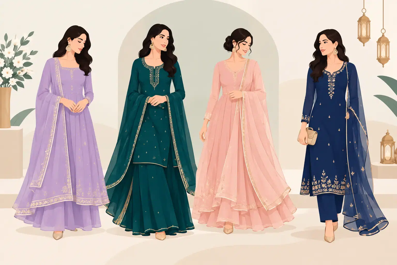Georgette Party Wear Suits for Every Celebration