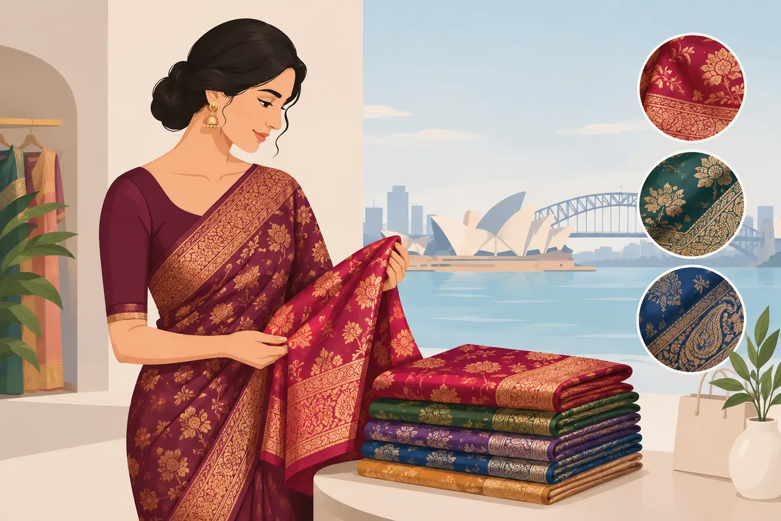 How to Choose Banarasi Silk Sarees in Australia