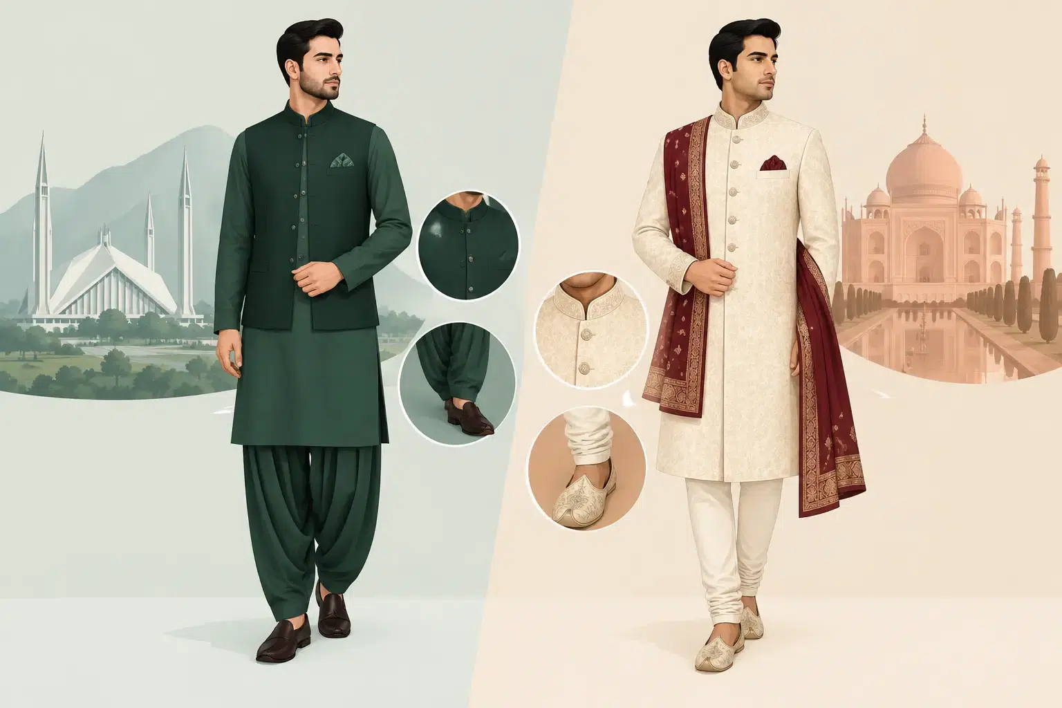 Pakistani Versus Indian Suits: Key Differences